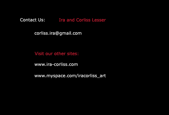 contact information for collaborative artists Ira and Corliss Lesser